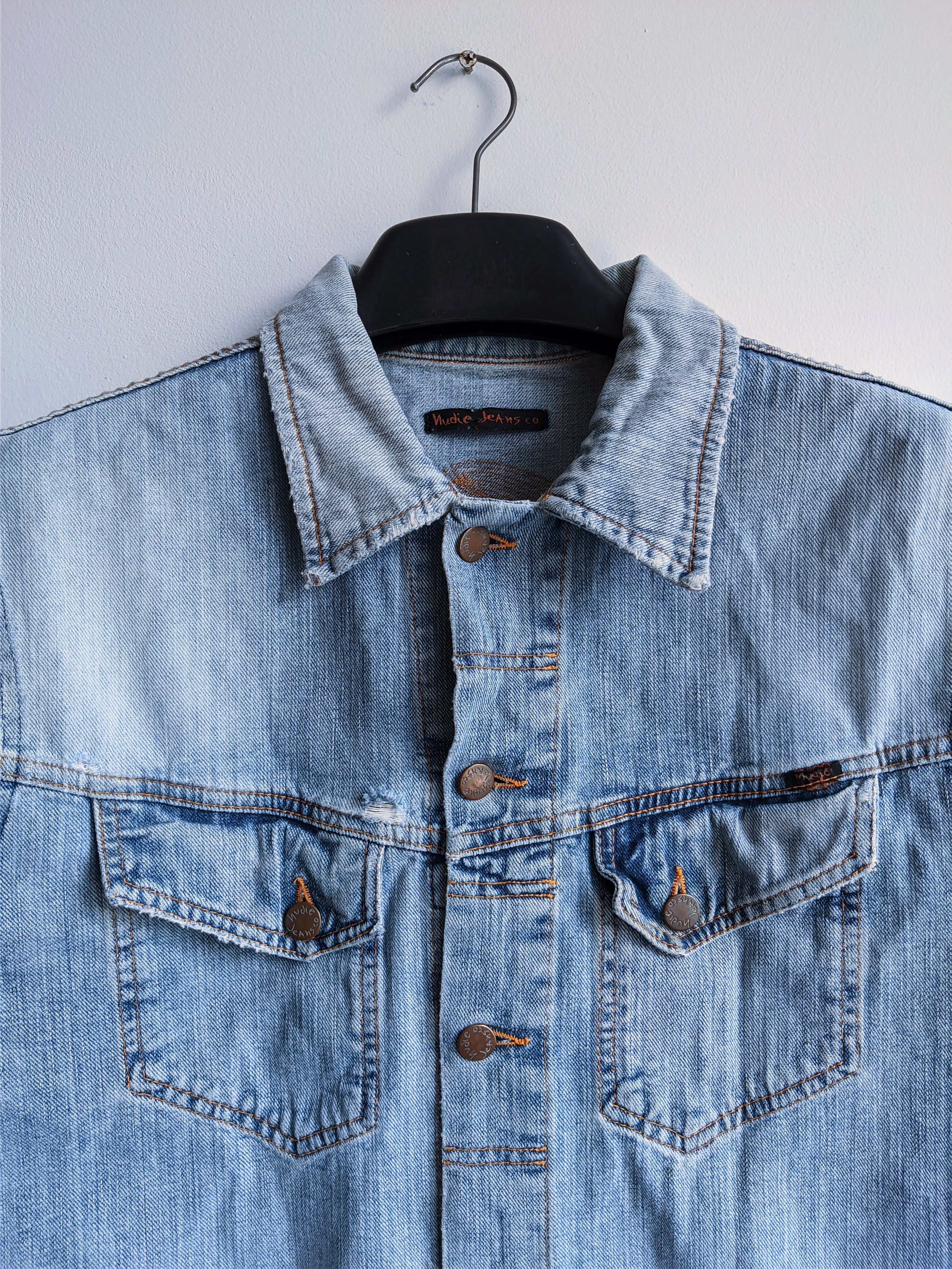 Nudie Jeans Vintage Nudie vest jacket denim jeans Size US M / EU 48-50 / 2 - 2 Thumbnail