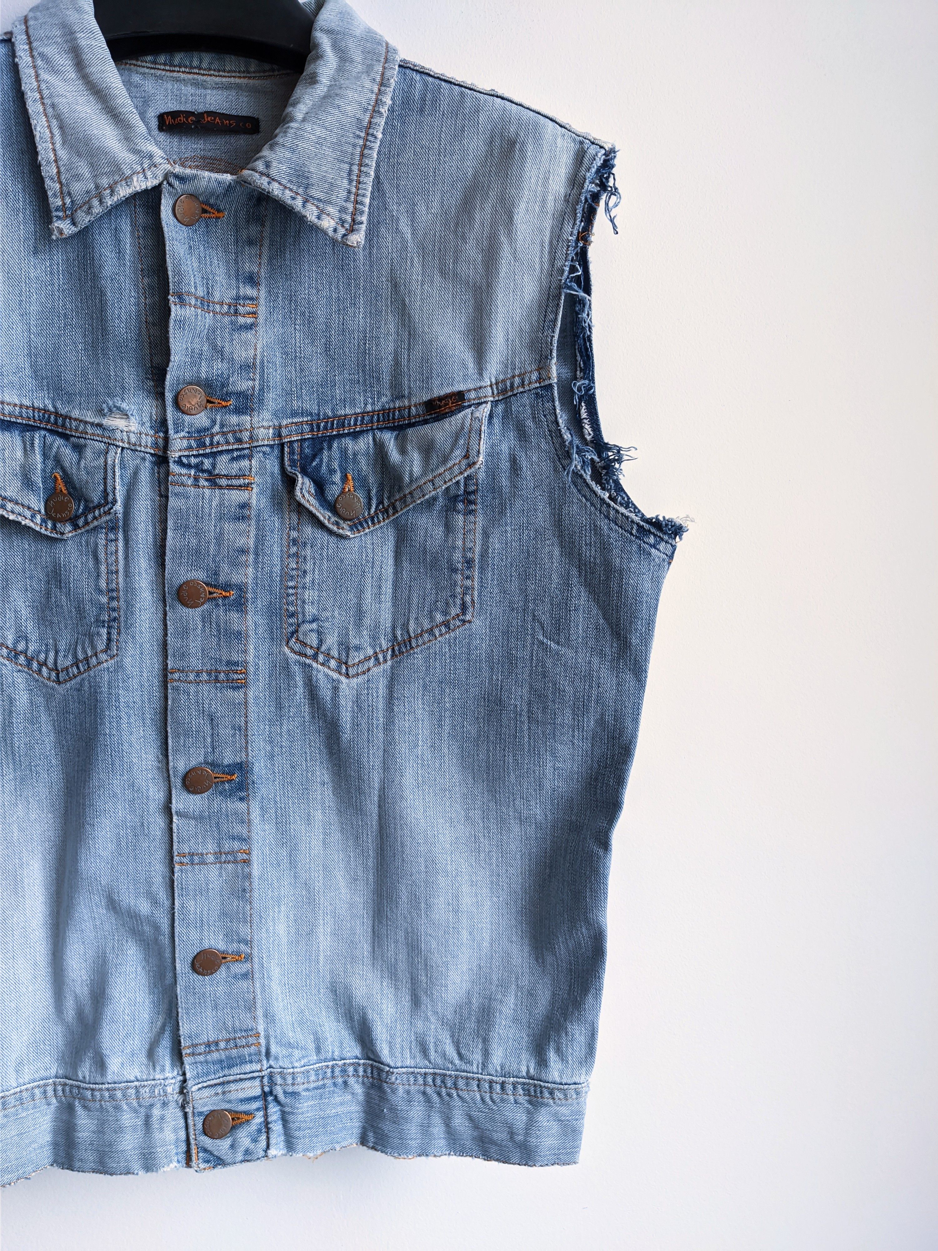 Nudie Jeans Vintage Nudie vest jacket denim jeans Size US M / EU 48-50 / 2 - 5 Thumbnail