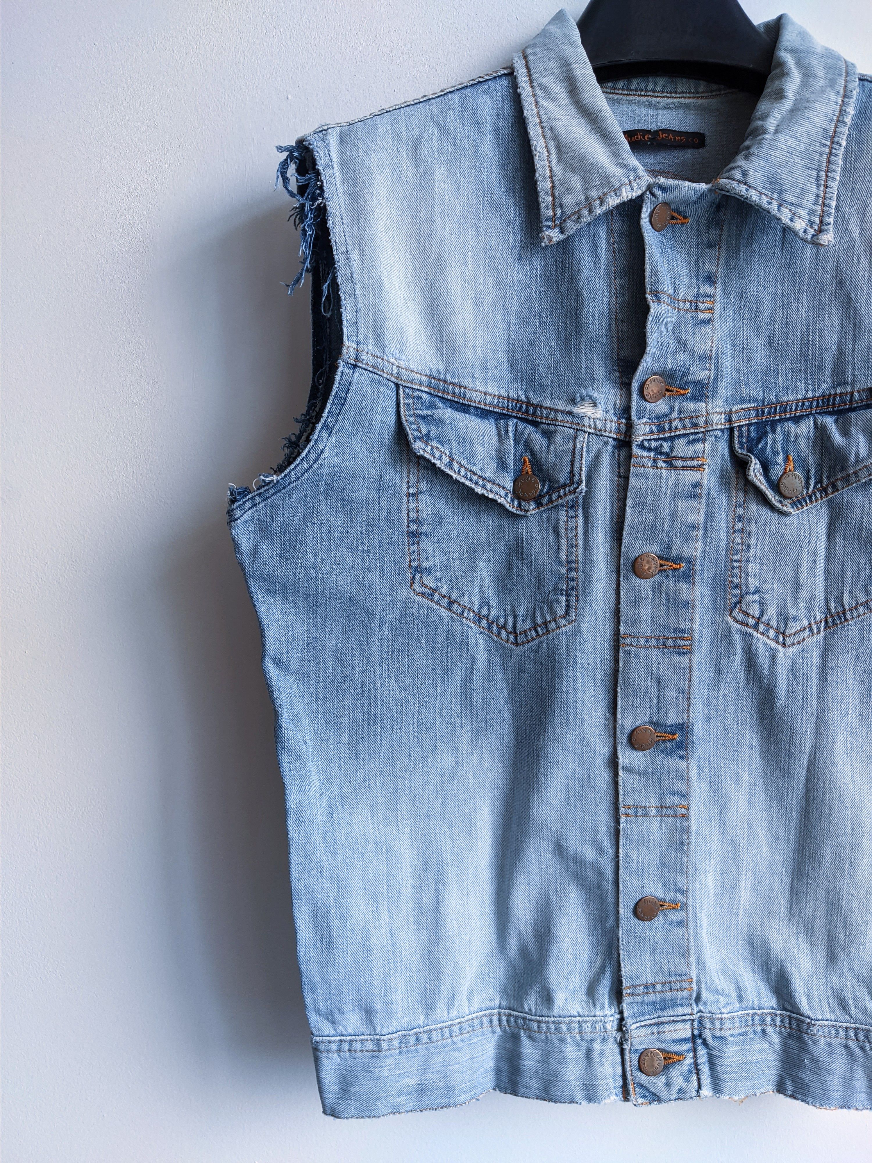 Nudie Jeans Vintage Nudie vest jacket denim jeans Size US M / EU 48-50 / 2 - 4 Thumbnail
