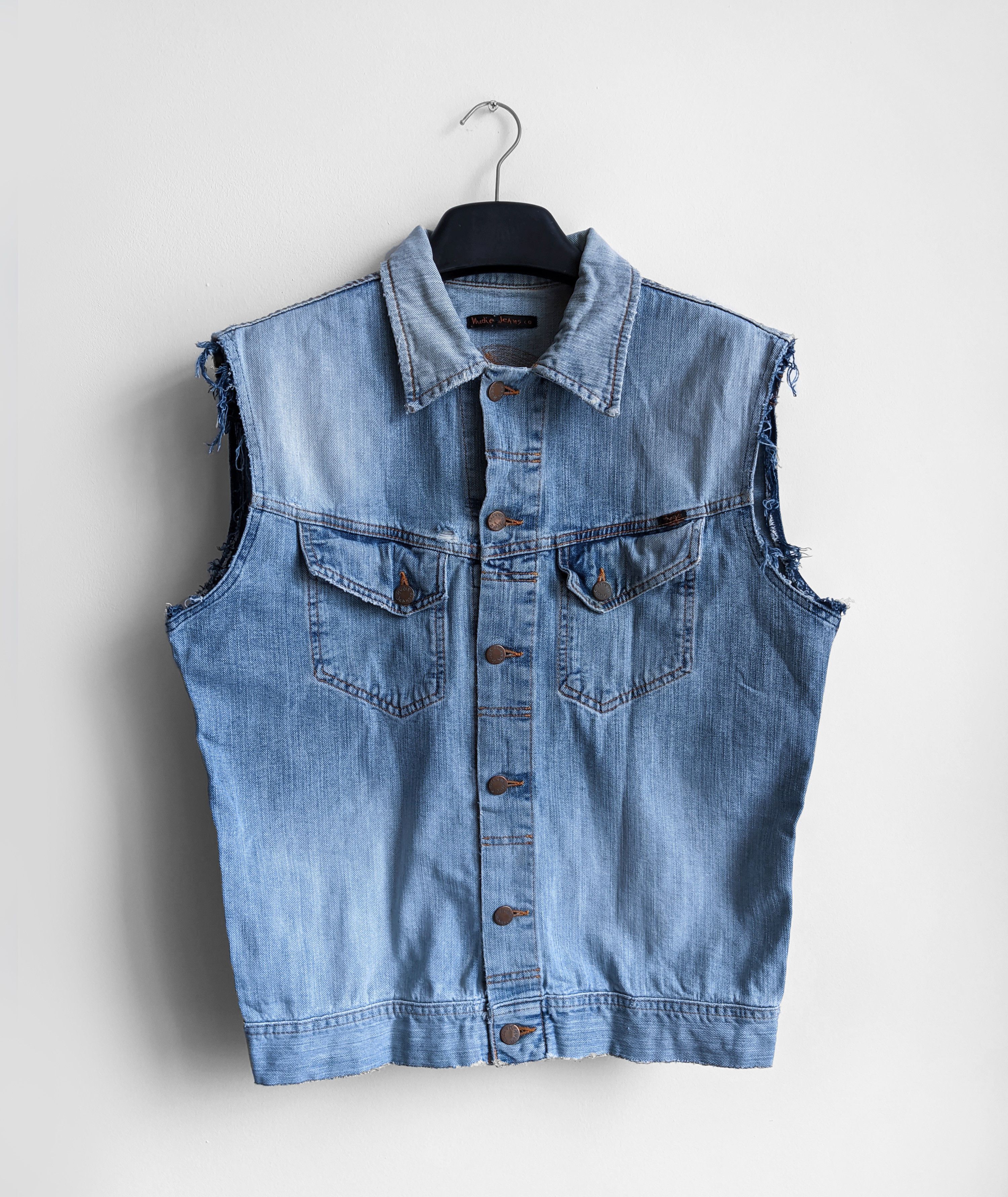 Nudie Jeans Vintage Nudie vest jacket denim jeans Size US M / EU 48-50 / 2 - 1 Thumbnail