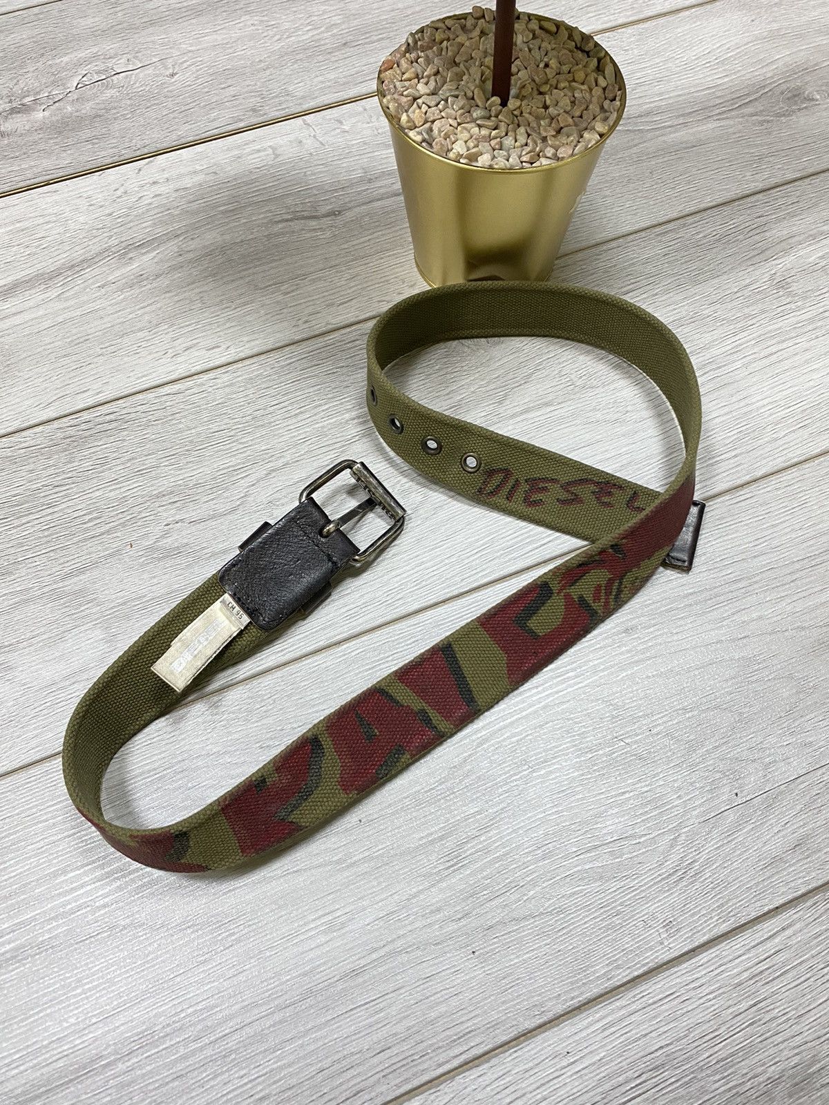 diesel vintage belt