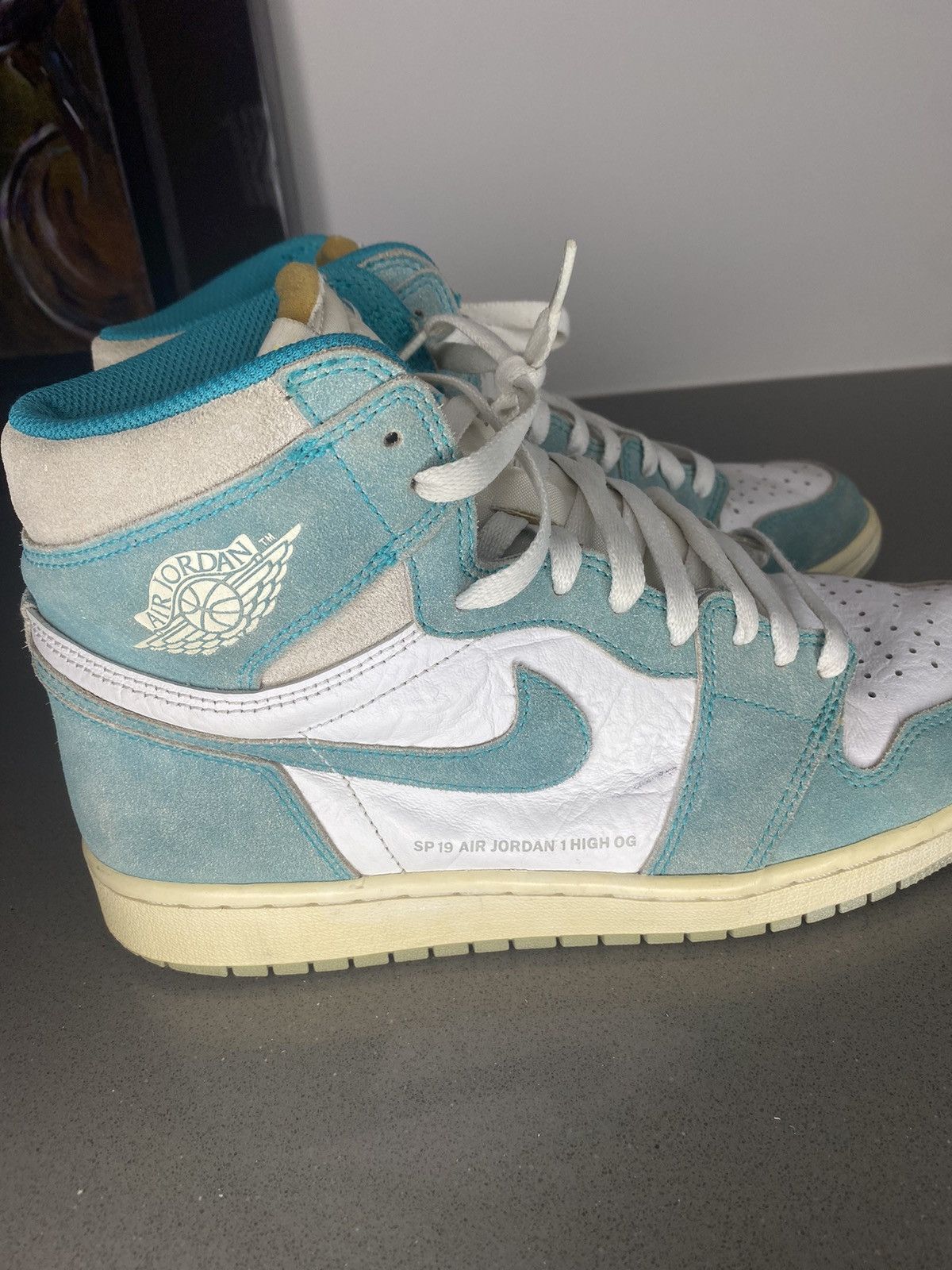 Jordan Brand Air Jordan 1 retro high OG Turbo green Size US 10 / EU 43 - 1 Thumbnail
