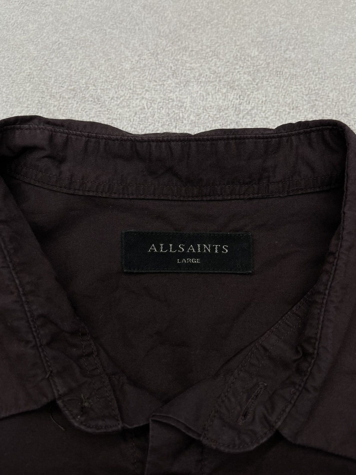 Allsaints Mens All Saints Westhampton Shirt Size US L / EU 52-54 / 3 - 7 Thumbnail