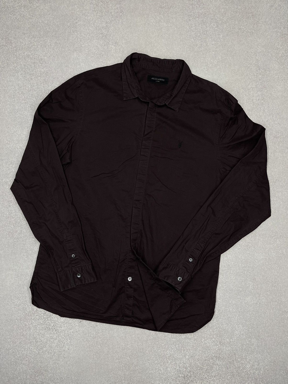 Allsaints Mens All Saints Westhampton Shirt Size US L / EU 52-54 / 3 - 1 Thumbnail
