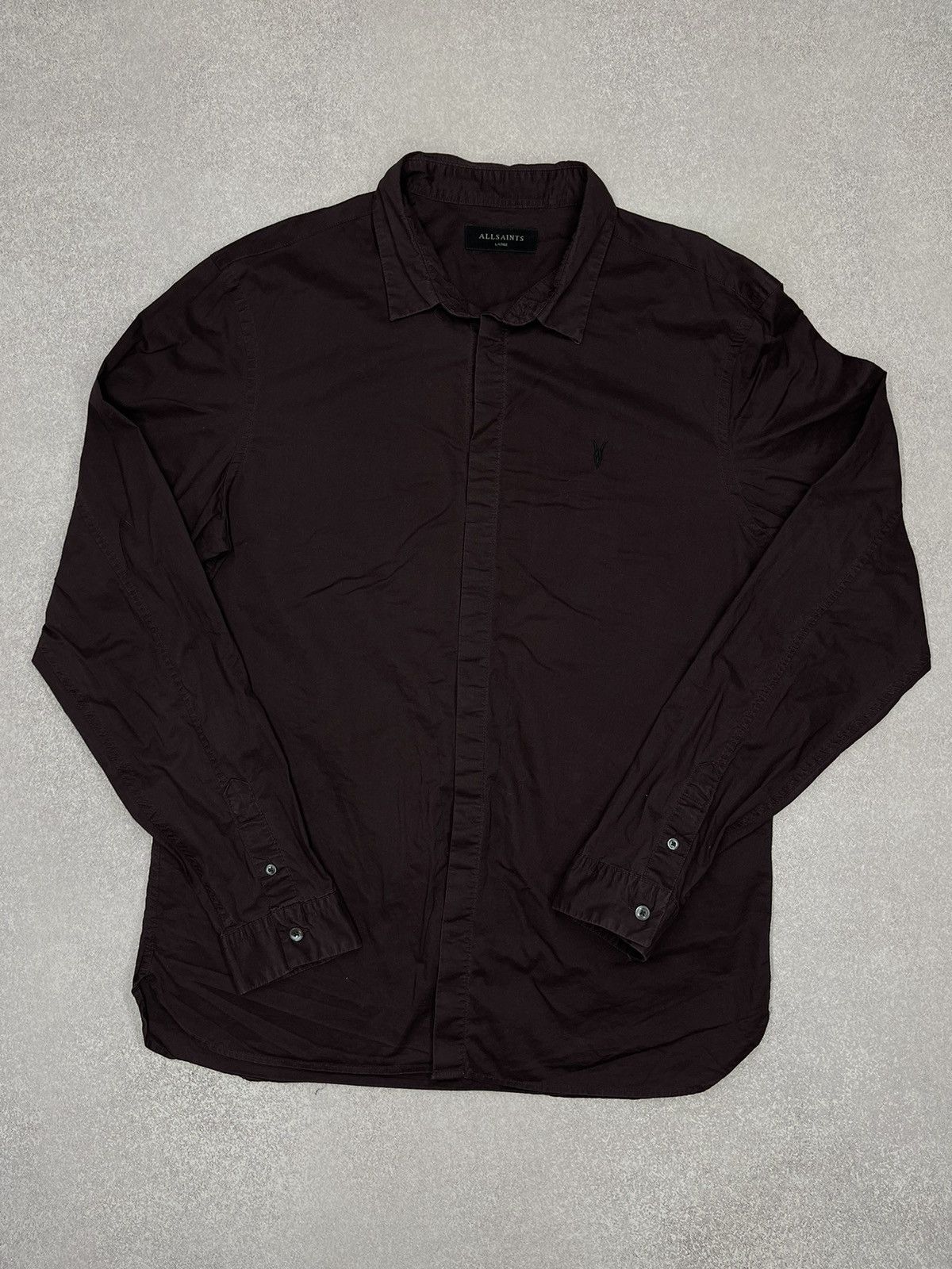 Allsaints Mens All Saints Westhampton Shirt Size US L / EU 52-54 / 3 - 2 Thumbnail