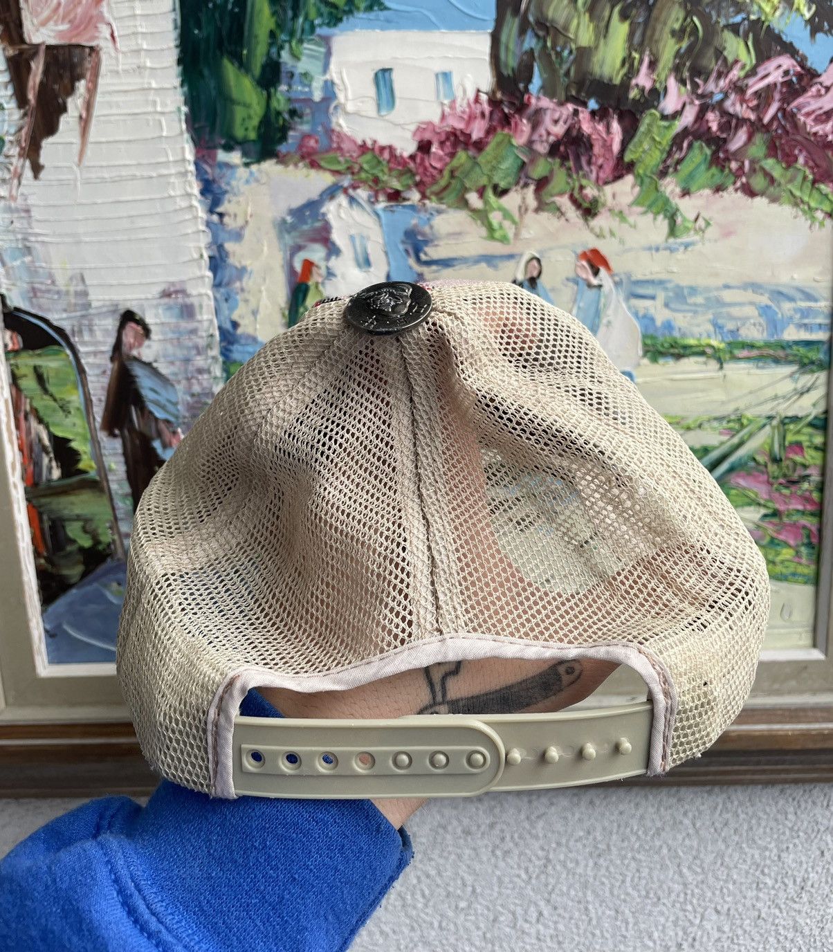 Ed Hardy Ed Hardy Christian Audigier Vintage Y2k Tattoo Trucker Hat Size ONE SIZE - 3 Thumbnail