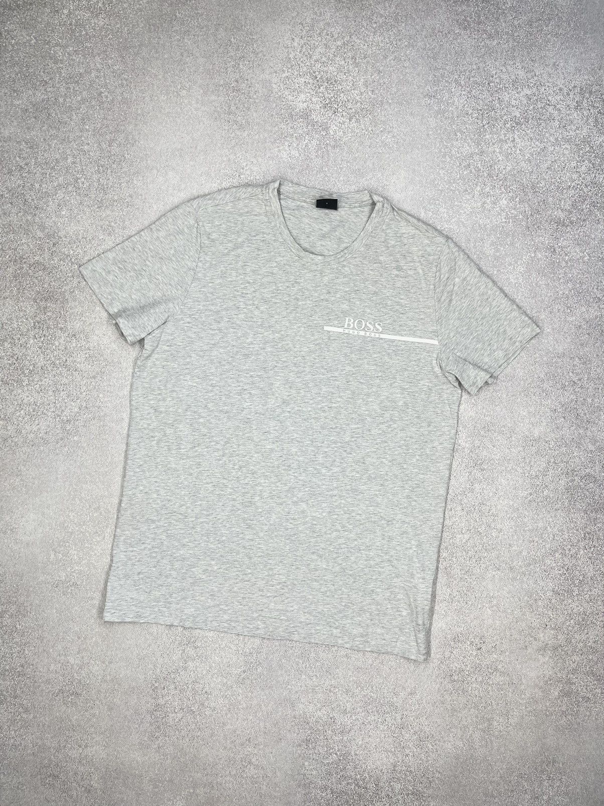Hugo Boss Mens Hugo Boss Grey T Shirt Size S Size US S / EU 44-46 / 1 - 1 Thumbnail