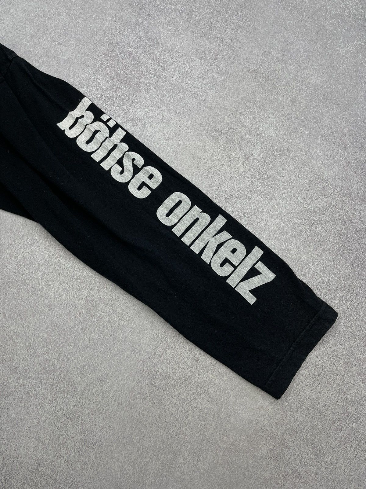 Band Tees Vintage Bohze Onkelz Black Longsleeve Rock Tees Y2K Big Logo Size US XL / EU 56 / 4 - 7 Thumbnail