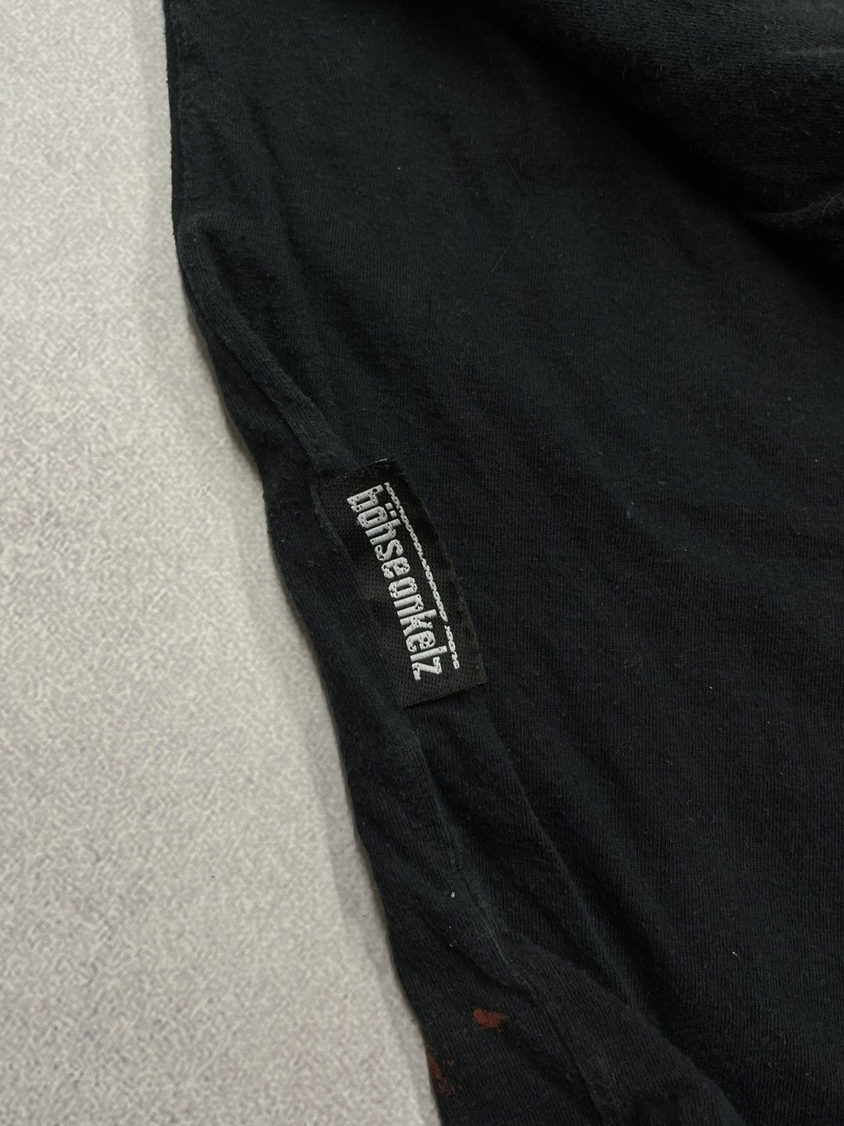 Band Tees Vintage Bohze Onkelz Black Longsleeve Rock Tees Y2K Big Logo Size US XL / EU 56 / 4 - 8 Thumbnail