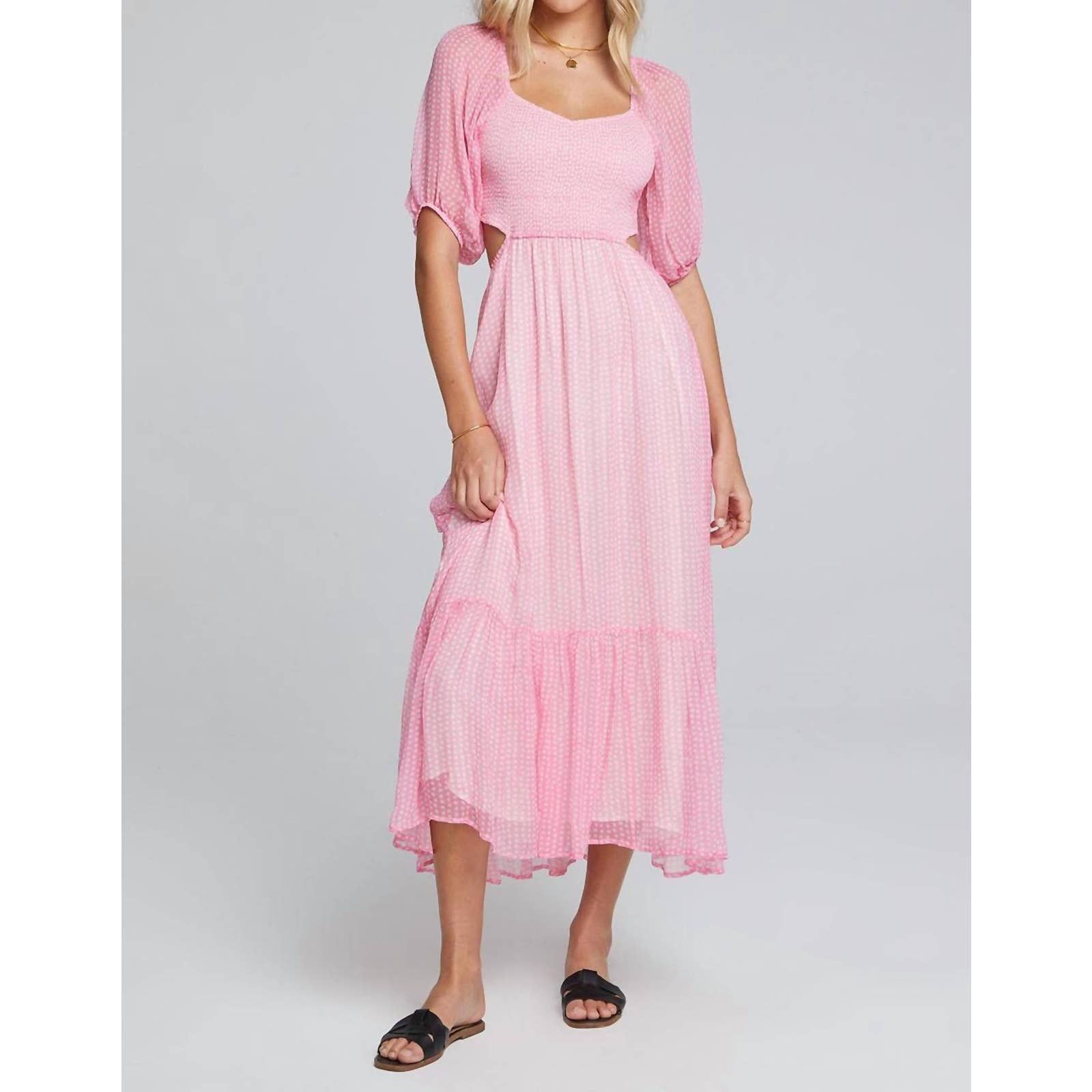 SALTWATER LUXE - Tank Midi Dress | Hot Orange
