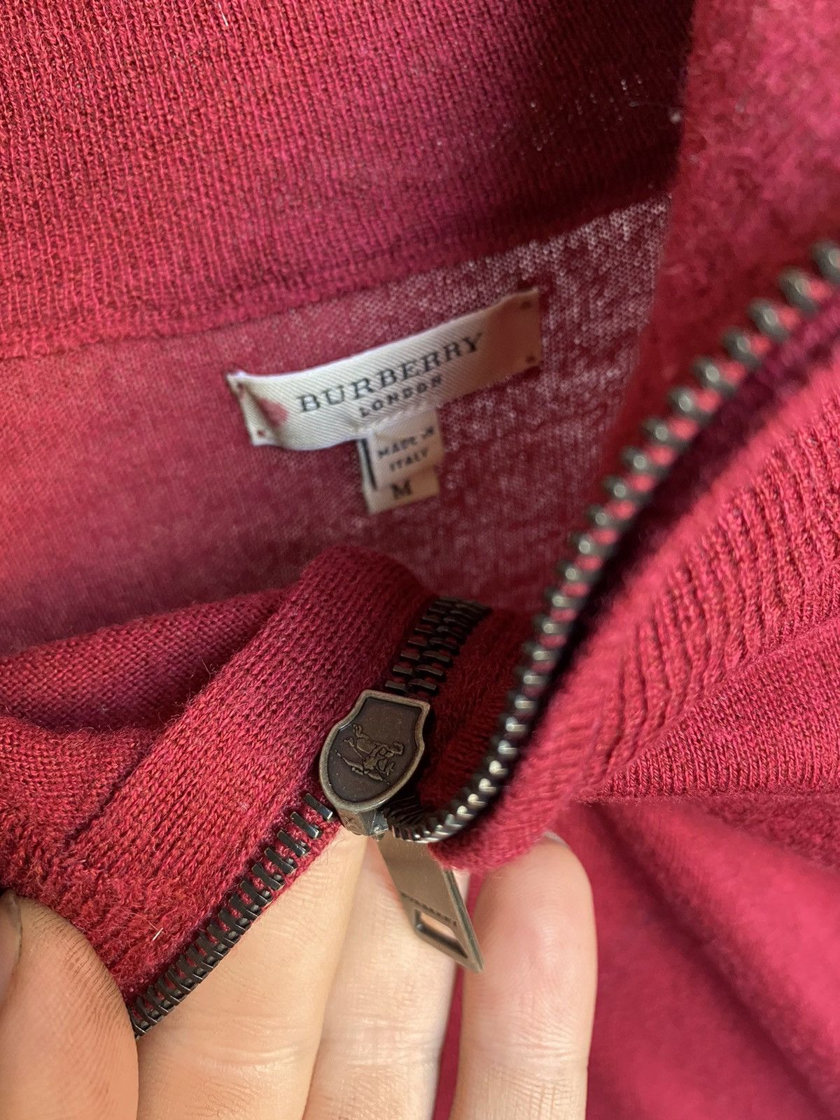 Burberry Burberry Brit made in Italy Pullover Sweater Size US M / EU 48-50 / 2 - 8 Thumbnail