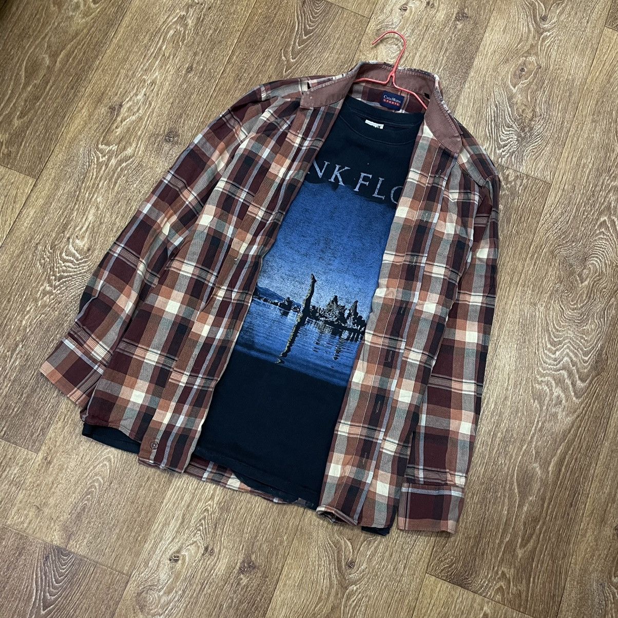 Vintage Vintage 90s Plaid Shirt Grunge Streetwear Y2K Oversized L Size US L / EU 52-54 / 3 - 2 Thumbnail