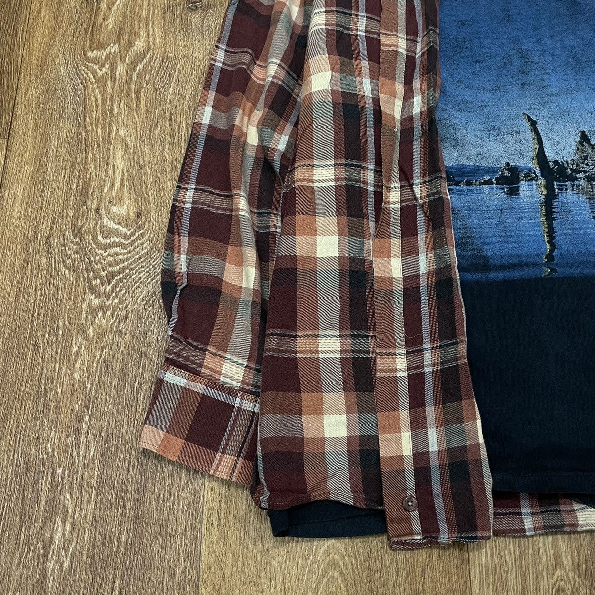 Vintage Vintage 90s Plaid Shirt Grunge Streetwear Y2K Oversized L Size US L / EU 52-54 / 3 - 4 Thumbnail