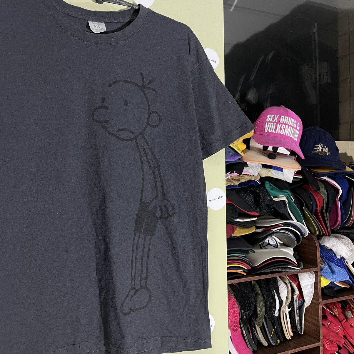 Vintage Vintage Y2K Graphic Tee Stick Figure Print Grunge Dark L Size US L / EU 52-54 / 3 - 3 Thumbnail