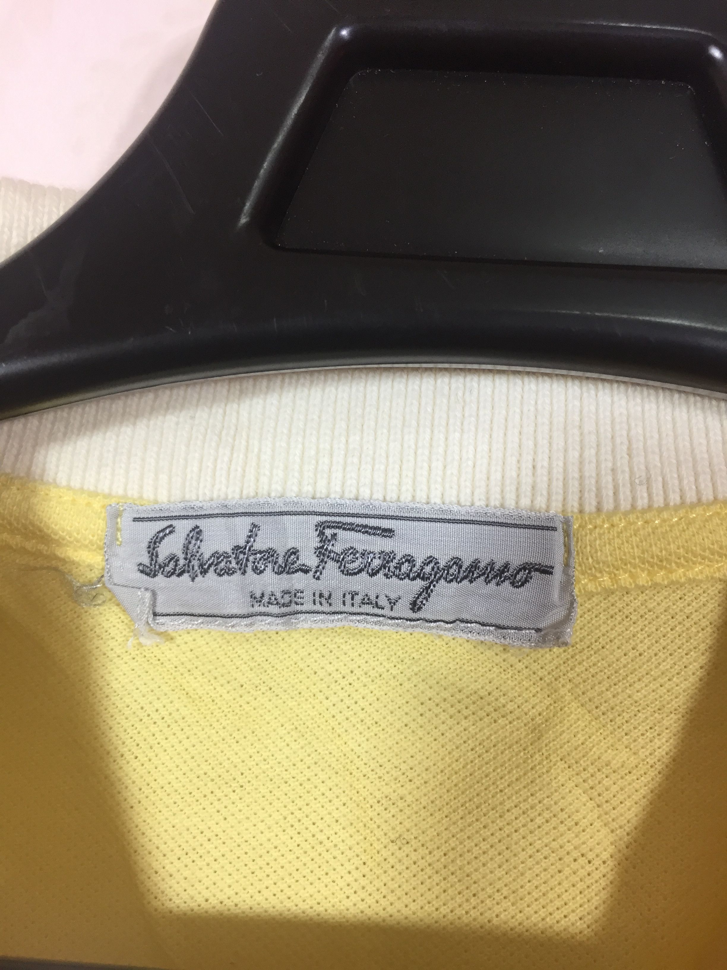 Designer SALVATORE FERRAGAMO POLO TSHIRT Size US L / EU 52-54 / 3 - 3 Thumbnail