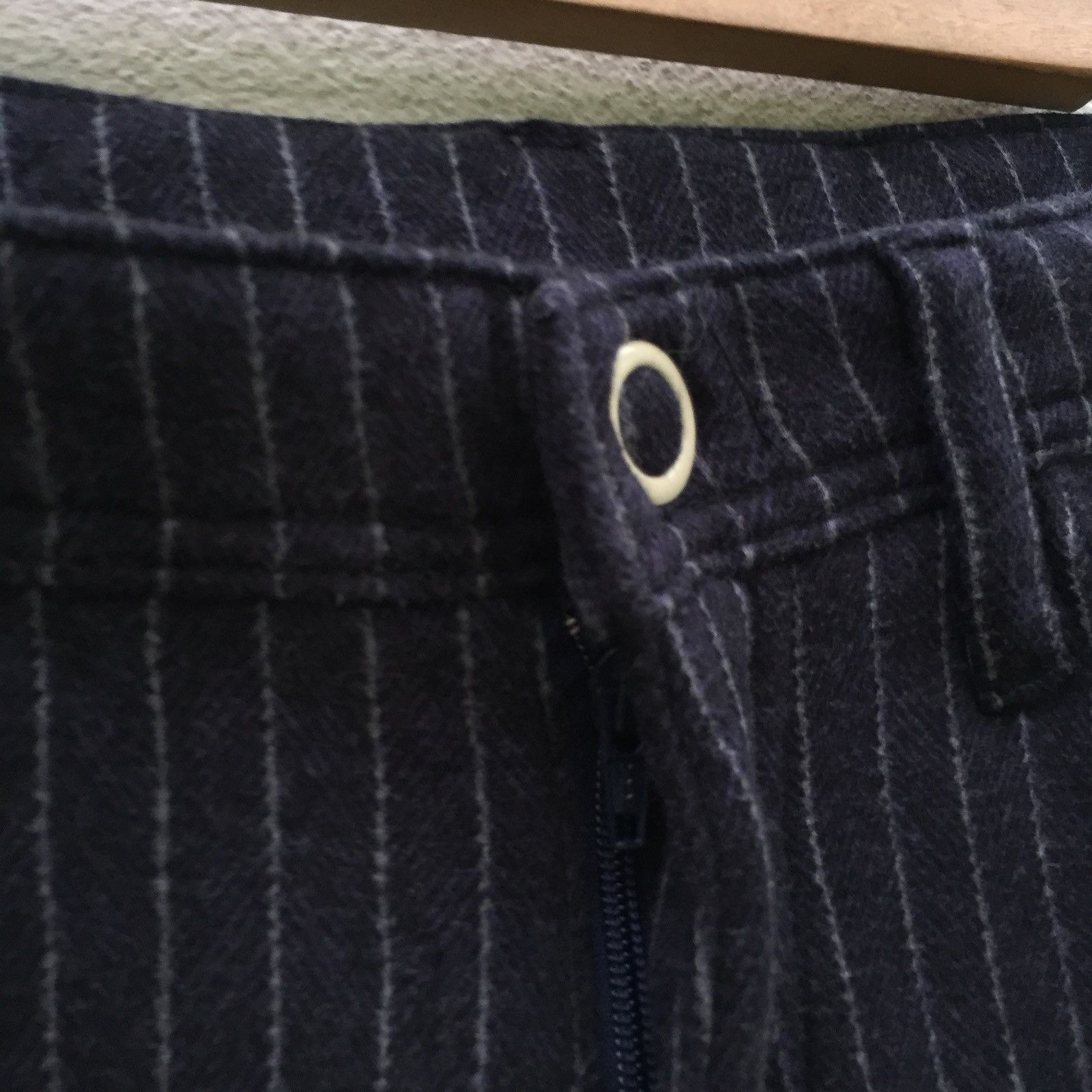 Japanese Brand Striped Moco Moco Tapered Warm Skinny Sweat Pant Size US 30 / EU 46 - 5 Thumbnail