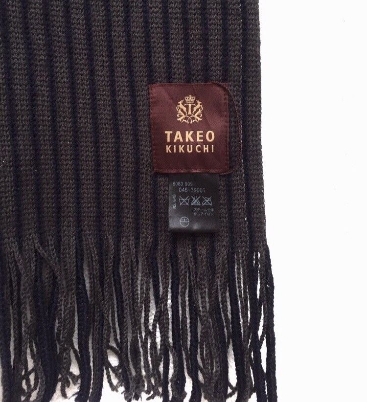 Japanese Brand 🔥Takeo Kikuchi Neck Scarf Size ONE SIZE - 4 Thumbnail