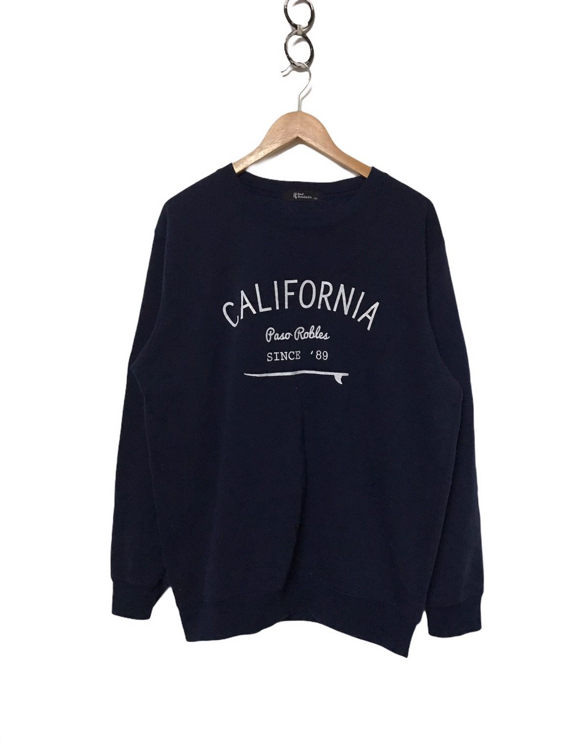 Vintage 🔥Real Standard California Logo Sweatshirts Size US L / EU 52-54 / 3 - 1 Thumbnail