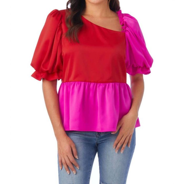 Crosby by Mollie Burch Bess Top - Painted Petals main image 1