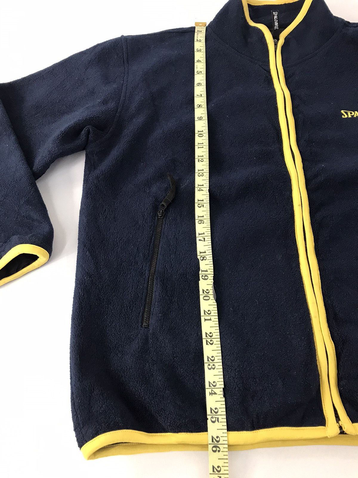 Spalding Spalding Fleece Sweatshirt Zipper Style Embroidered Logo Size US XL / EU 56 / 4 - 11 Thumbnail