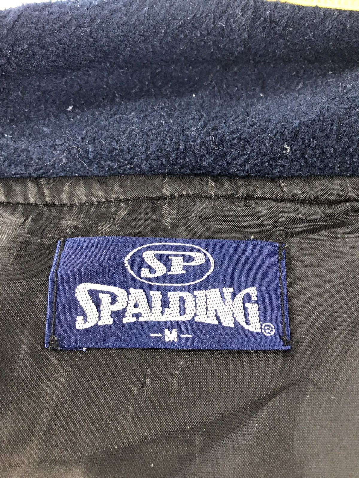 Spalding Spalding Fleece Sweatshirt Zipper Style Embroidered Logo Size US XL / EU 56 / 4 - 7 Thumbnail
