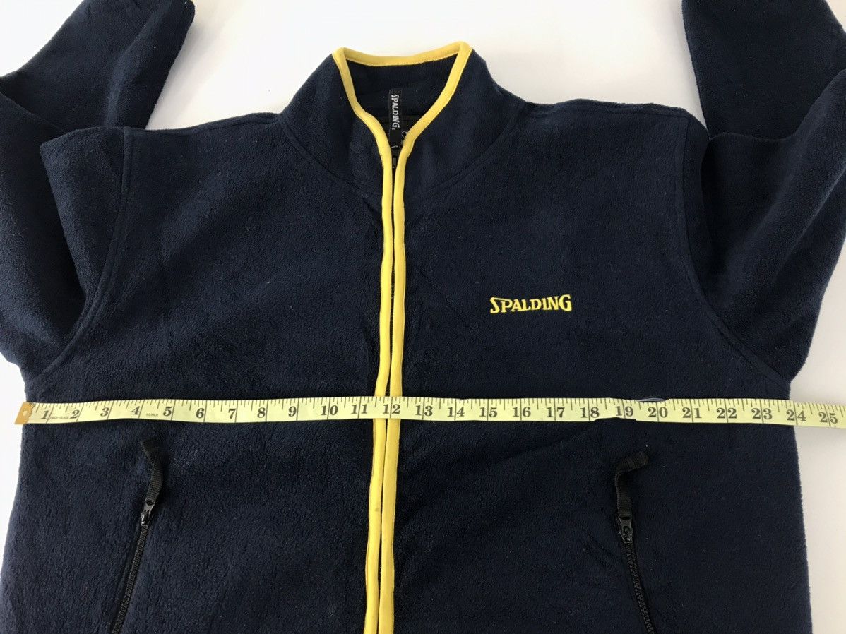 Spalding Spalding Fleece Sweatshirt Zipper Style Embroidered Logo Size US XL / EU 56 / 4 - 10 Thumbnail