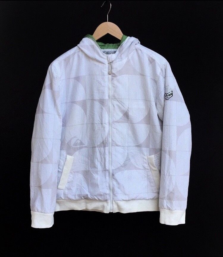 Japanese Brand × Quiksilver 🔥Quiksilver Windbreaker Winter Jacket With Hoodies Size US M / EU 48-50 / 2 - 1 Thumbnail