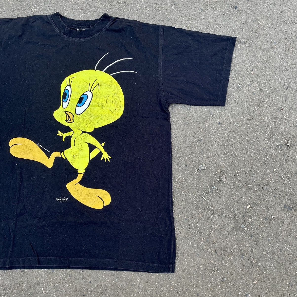 Vintage Vintage 90s Tweety Graphic Tee Looney Tunes Cartoon Skate L Size US L / EU 52-54 / 3 - 2 Thumbnail