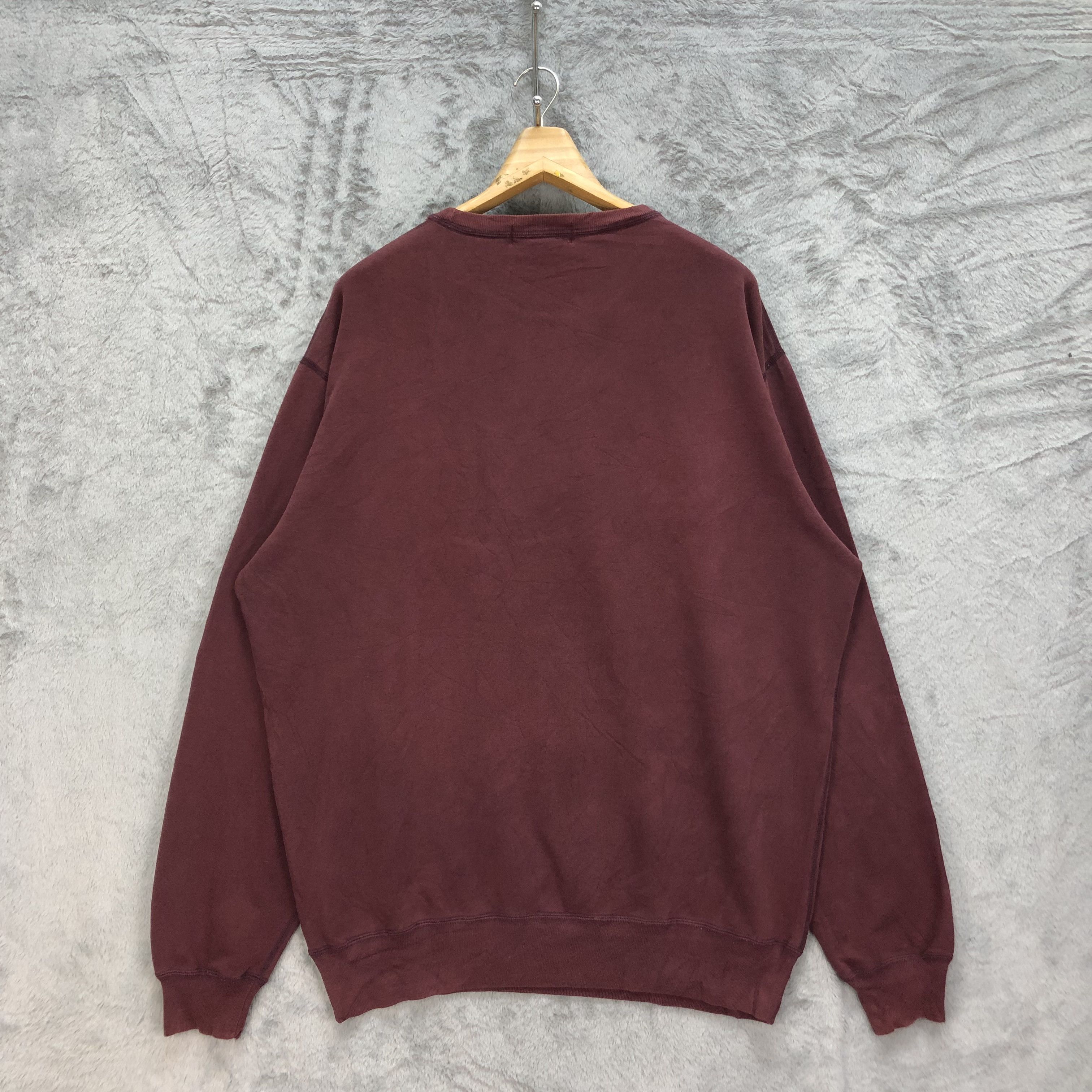 Polo Ralph Lauren Polo Ralph Lauren Small Pony Maroon Sweatshirts #5034-26 Size US L / EU 52-54 / 3 - 11 Thumbnail