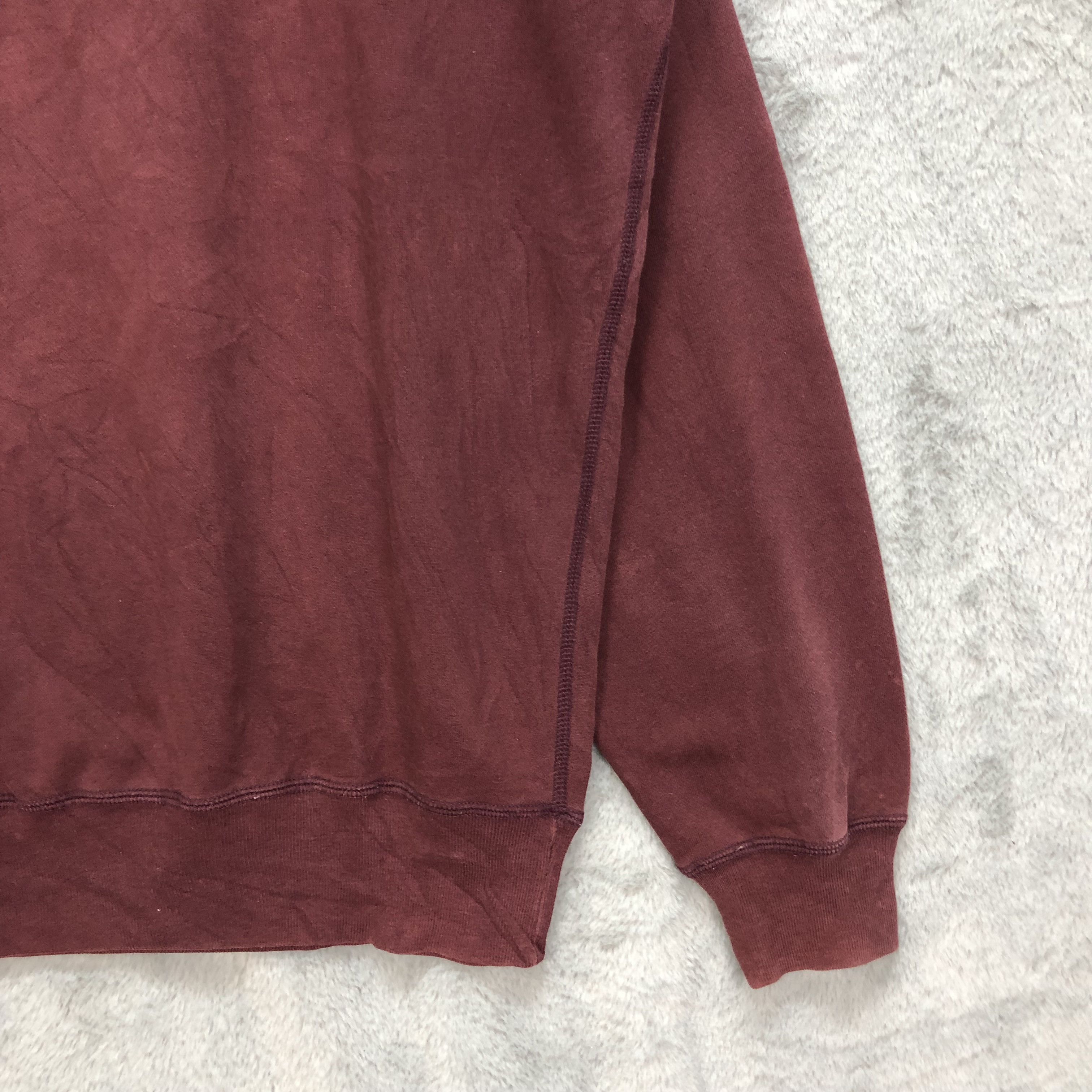 Polo Ralph Lauren Polo Ralph Lauren Small Pony Maroon Sweatshirts #5034-26 Size US L / EU 52-54 / 3 - 7 Thumbnail