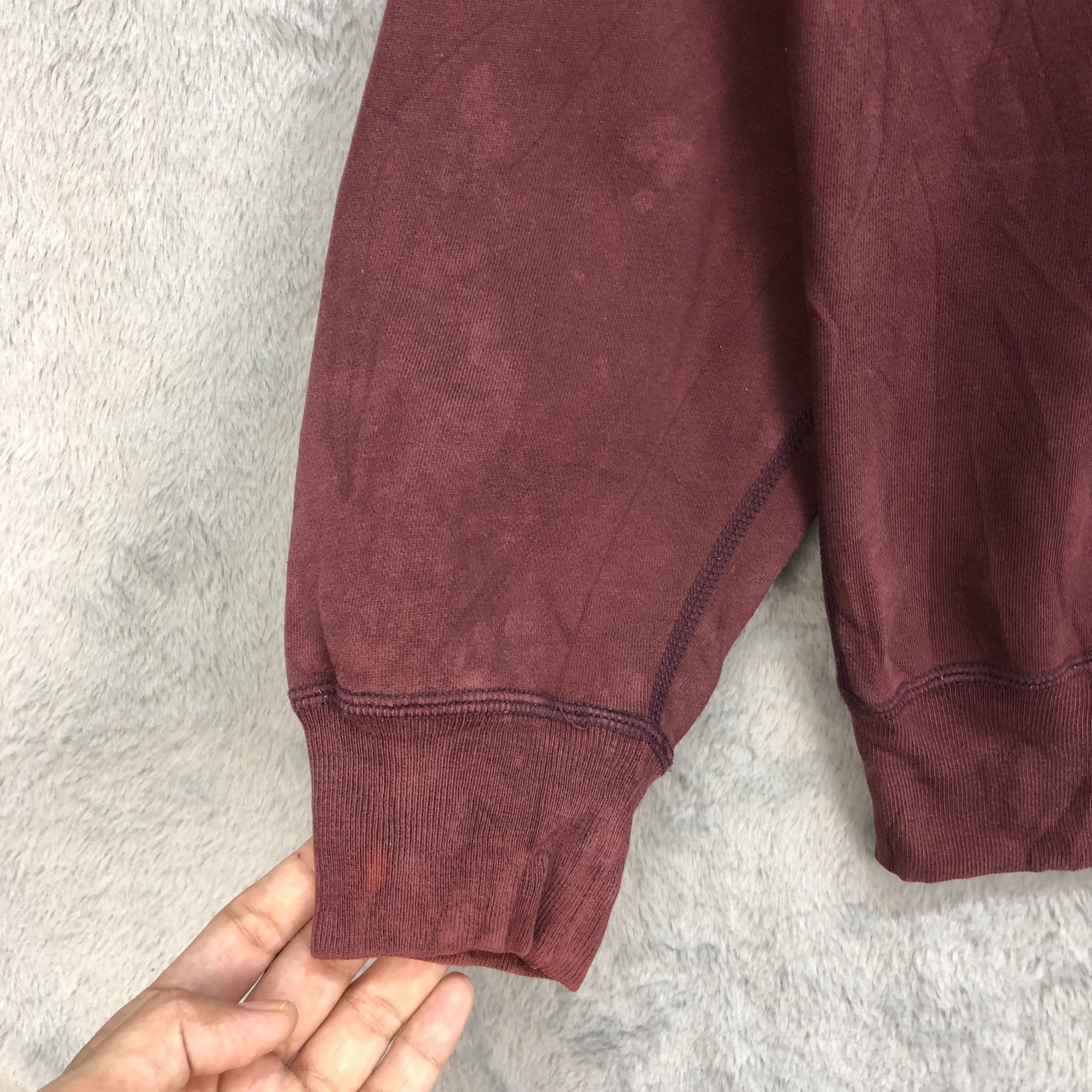Polo Ralph Lauren Polo Ralph Lauren Small Pony Maroon Sweatshirts #5034-26 Size US L / EU 52-54 / 3 - 6 Thumbnail
