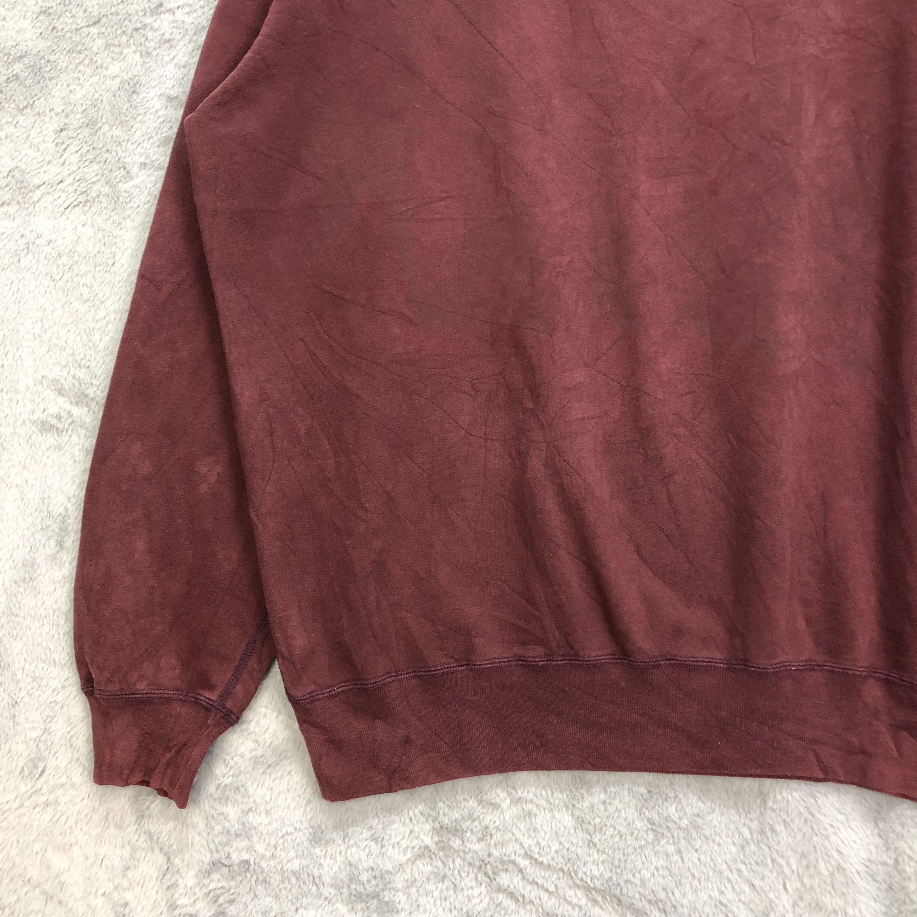 Polo Ralph Lauren Polo Ralph Lauren Small Pony Maroon Sweatshirts #5034-26 Size US L / EU 52-54 / 3 - 5 Thumbnail