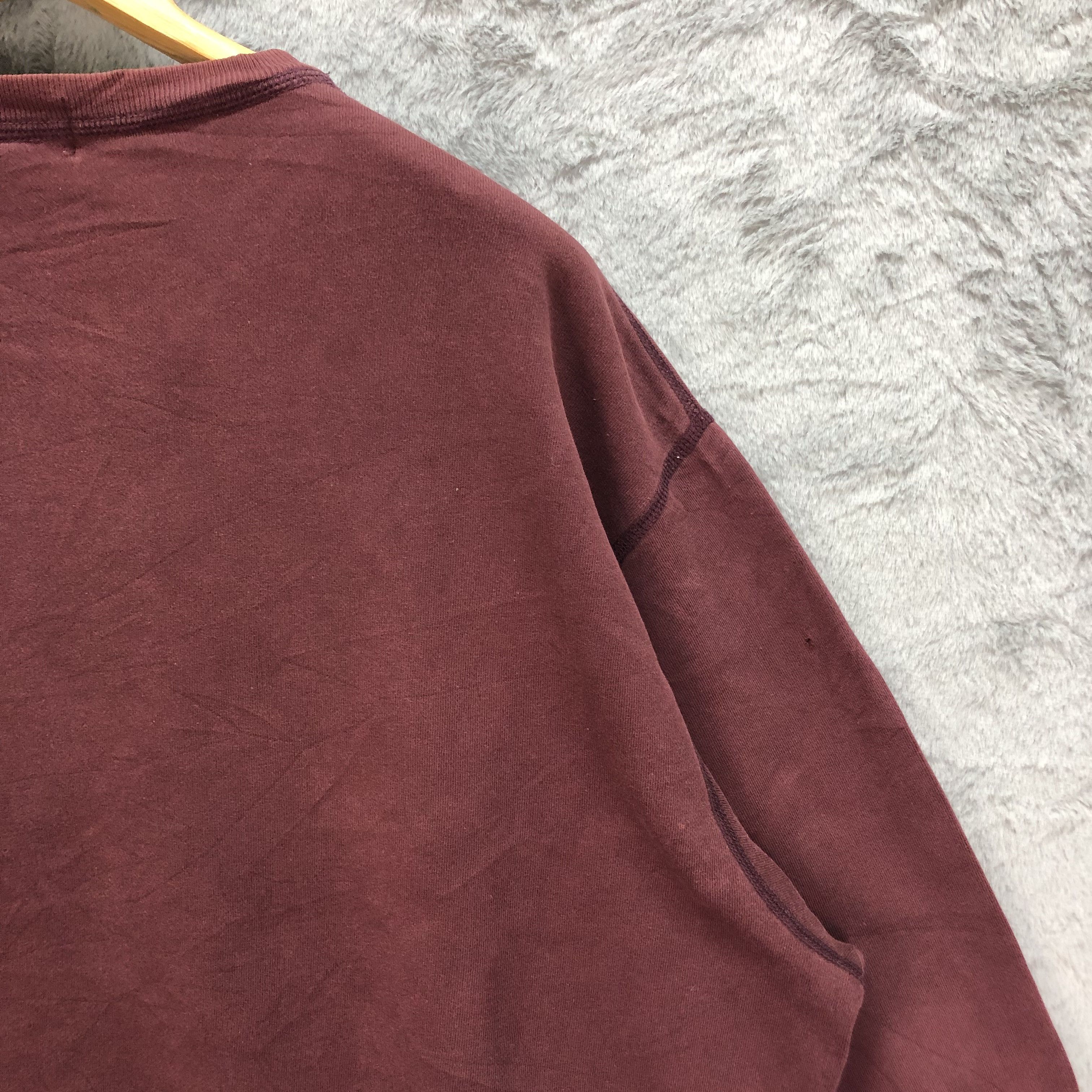 Polo Ralph Lauren Polo Ralph Lauren Small Pony Maroon Sweatshirts #5034-26 Size US L / EU 52-54 / 3 - 12 Thumbnail