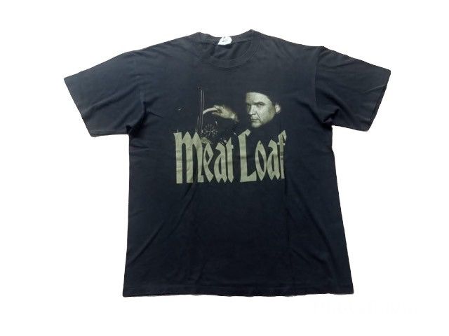 image of Band Tees x Rock Band Vintage 90's Meat Loaf Welcome To The Neighborhood Tees in Black (Size XL)