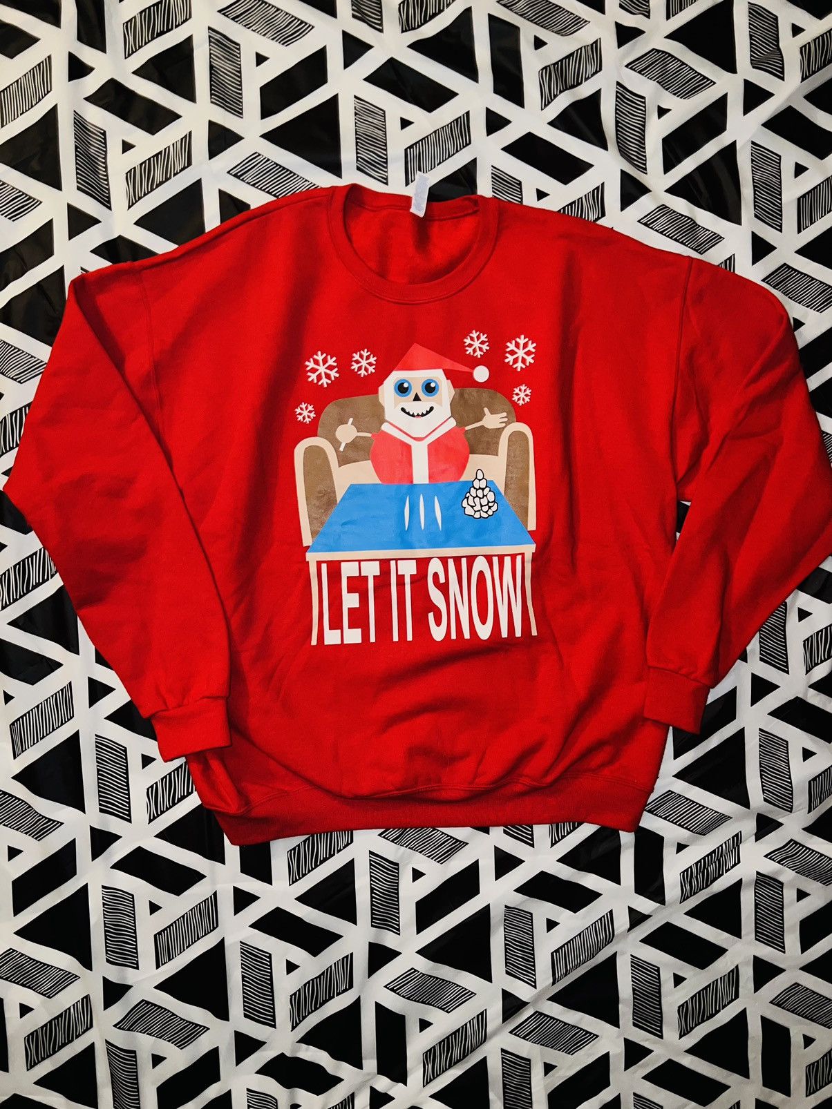 Holiday Brand × Vintage Cocaine Christmas Sweater Size US XL / EU 56 / 4 - 1 Thumbnail