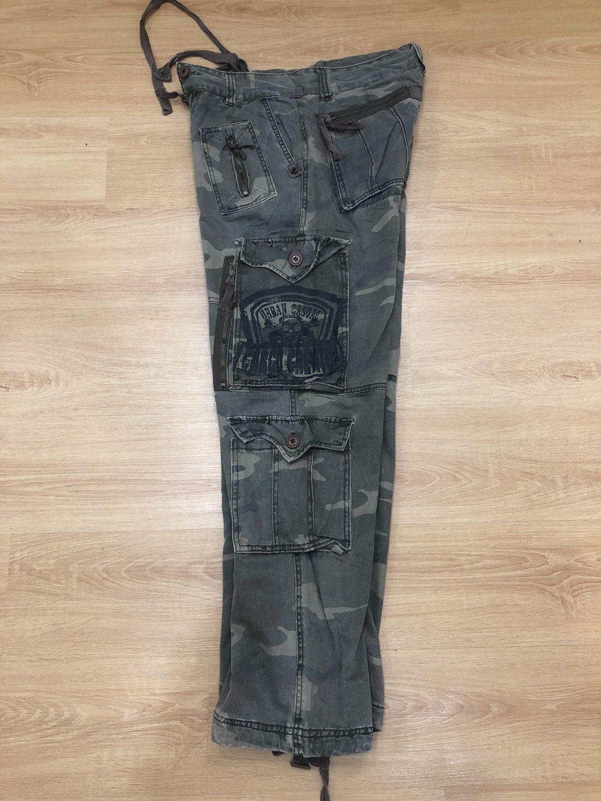Japanese Brand urban casual military cargo pants tactical pocket Size US 34 / EU 50 - 3 Thumbnail