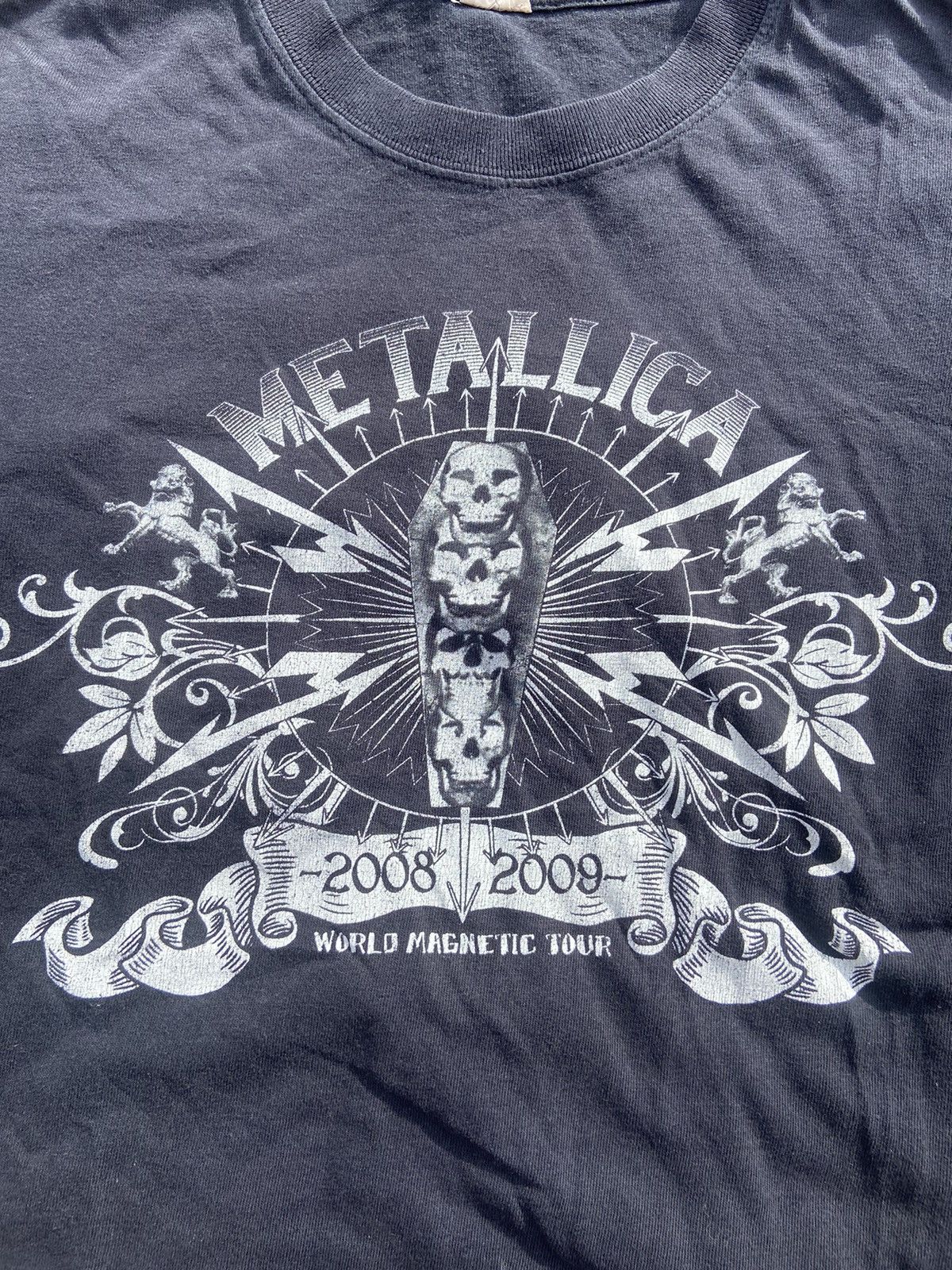 Metallica Pre-shrunk. T-shirt. Metallica. 2008-2009 World tour Size US M / EU 48-50 / 2 - 1 Thumbnail