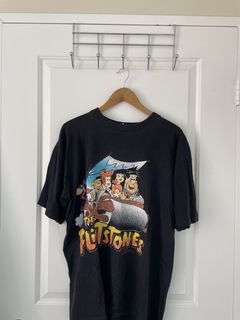 Vintage 90s MLB White Sox Fred Flintstones tee t shirt for Sale in