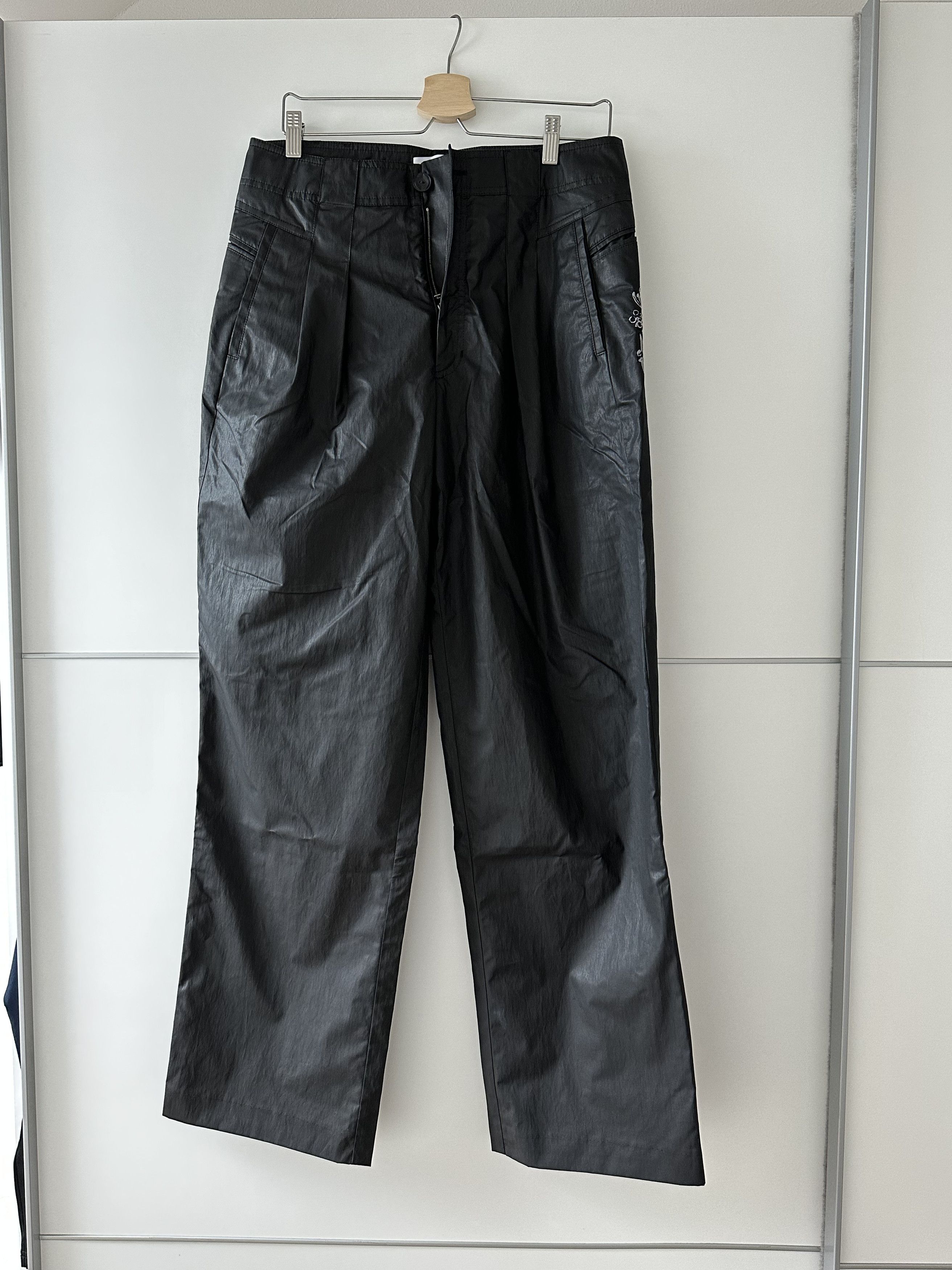 Kiko Kostadinov Kiko Kostadinov Gray Rune Trousers | Grailed