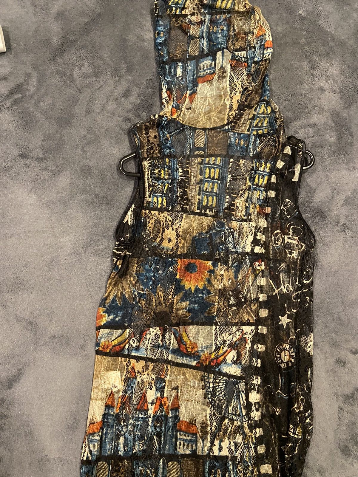 Vintage Unique hype beach vest. Avant- guard Size ONE SIZE - 5 Thumbnail