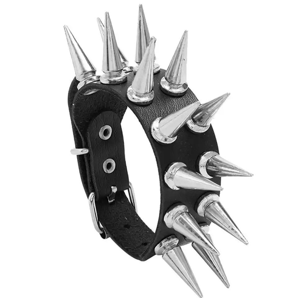 Jewelry Rock Spikes Bracelet Size ONE SIZE - 1 Thumbnail