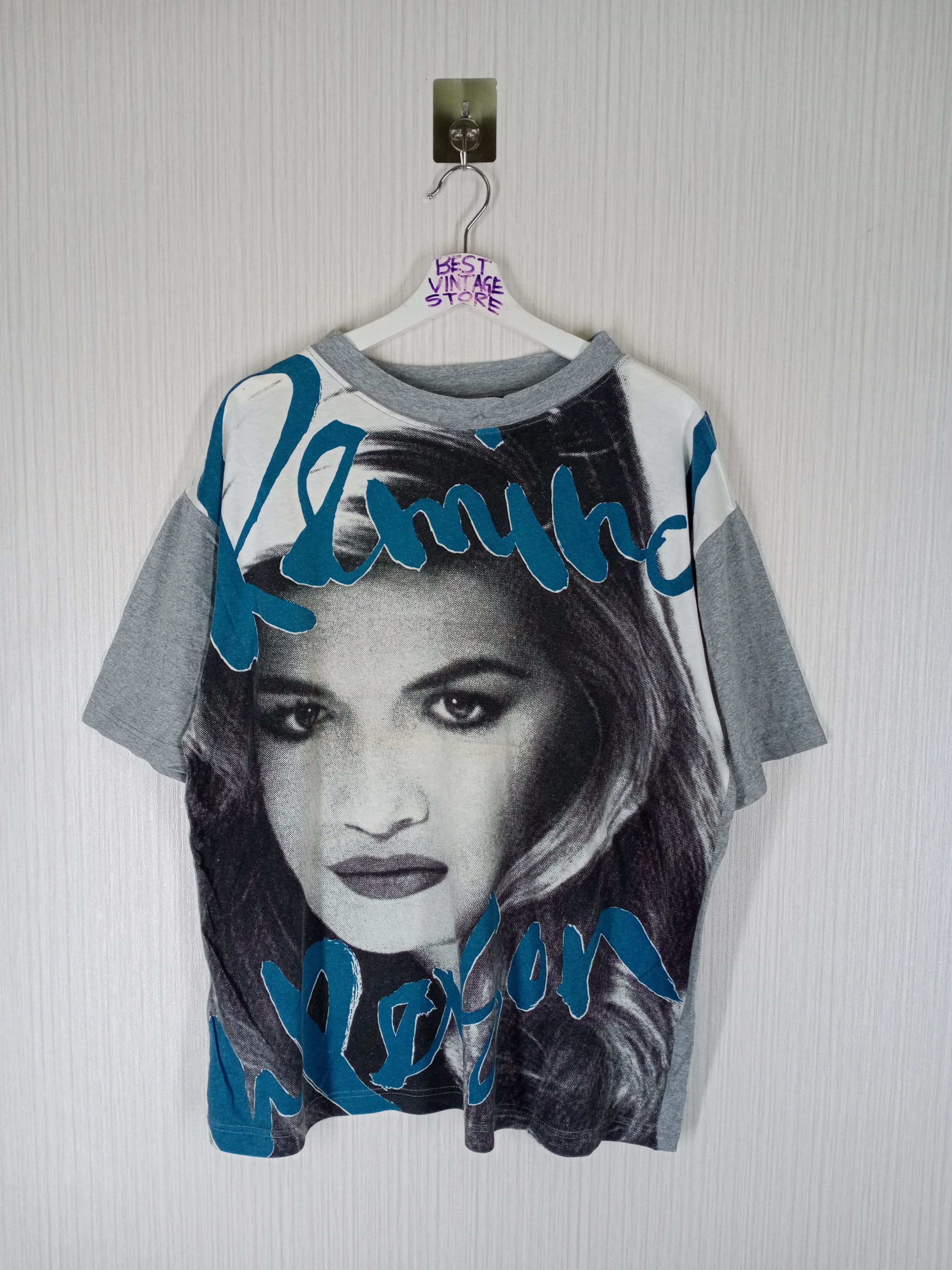 Band Tees Vintage Monica Bellucci Overprint Tshirt Size US XL / EU 56 / 4 - 1 Thumbnail
