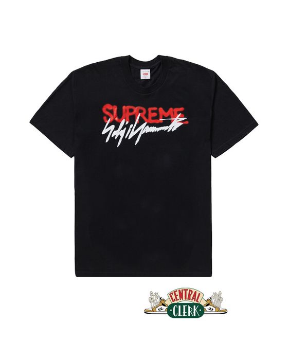 Supreme Yohji Yamamoto Logo Tee (FW20) | Grailed