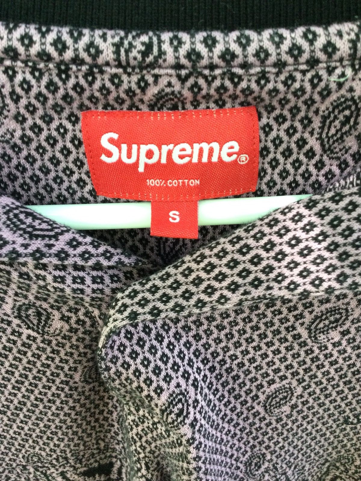 Supreme SUPREME PURPLE PRAISLEY LONG SLEEVE Size US S / EU 44-46 / 1 - 3 Thumbnail
