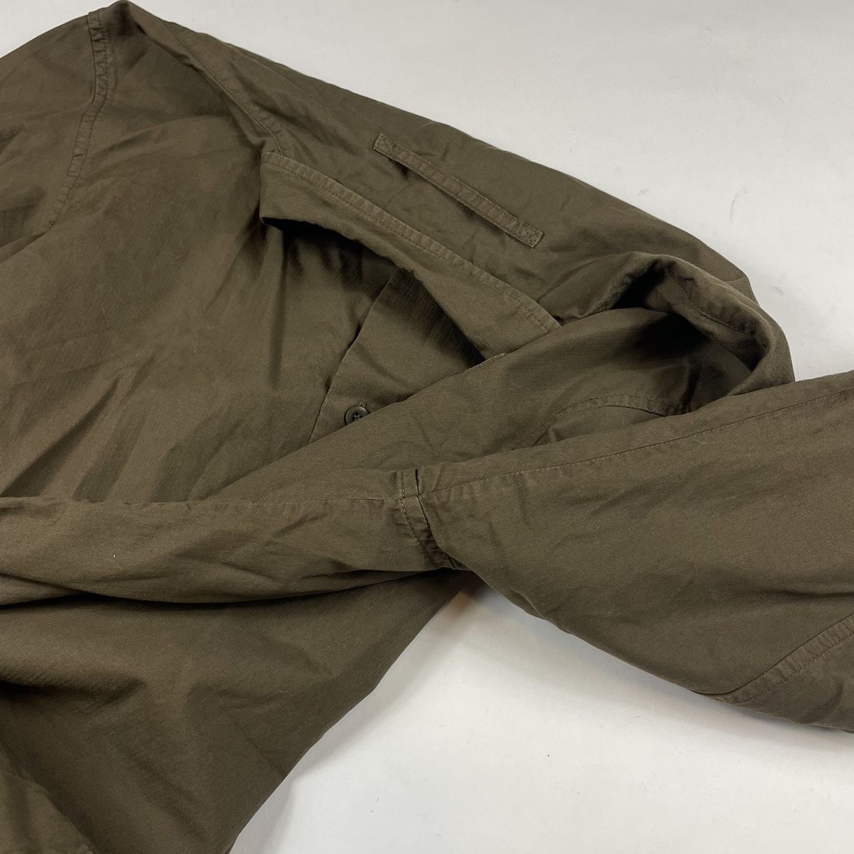 Prada × Vintage Prada Red Tab Buttons Up Brown Shirt Size US XL / EU 56 / 4 - 6 Thumbnail