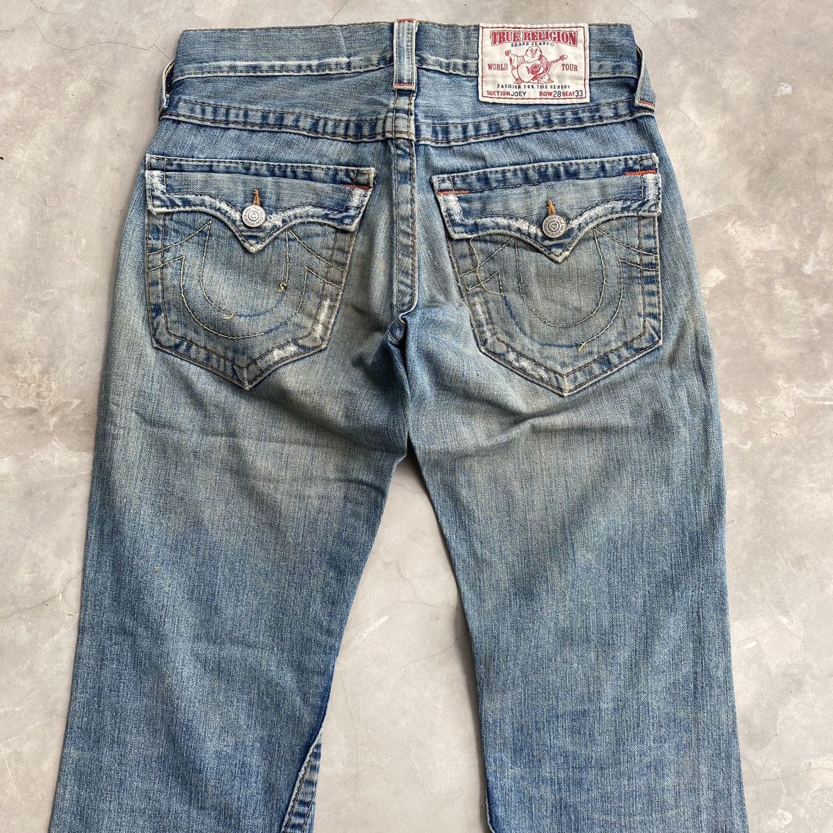 True Religion True Religion Joey Dirty flare jeans distressed denim Size US 30 / EU 46 - 10 Thumbnail