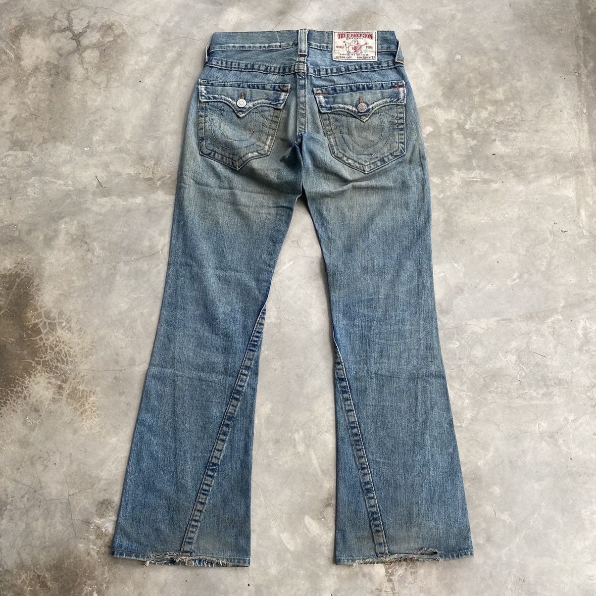 True Religion True Religion Joey Dirty flare jeans distressed denim Size US 30 / EU 46 - 8 Thumbnail
