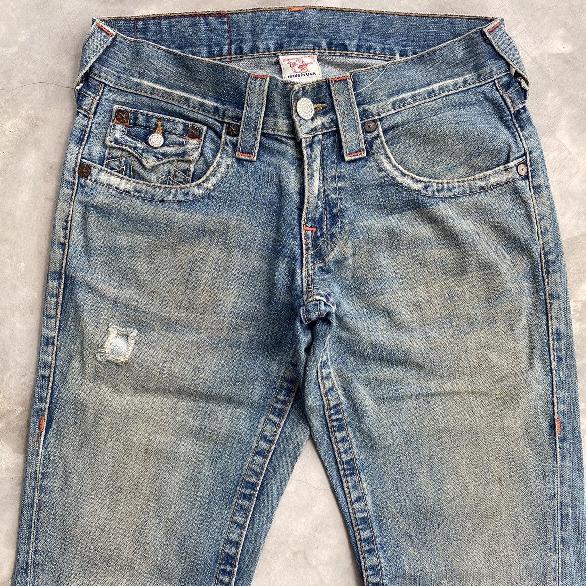 True Religion True Religion Joey Dirty flare jeans distressed denim Size US 30 / EU 46 - 4 Thumbnail