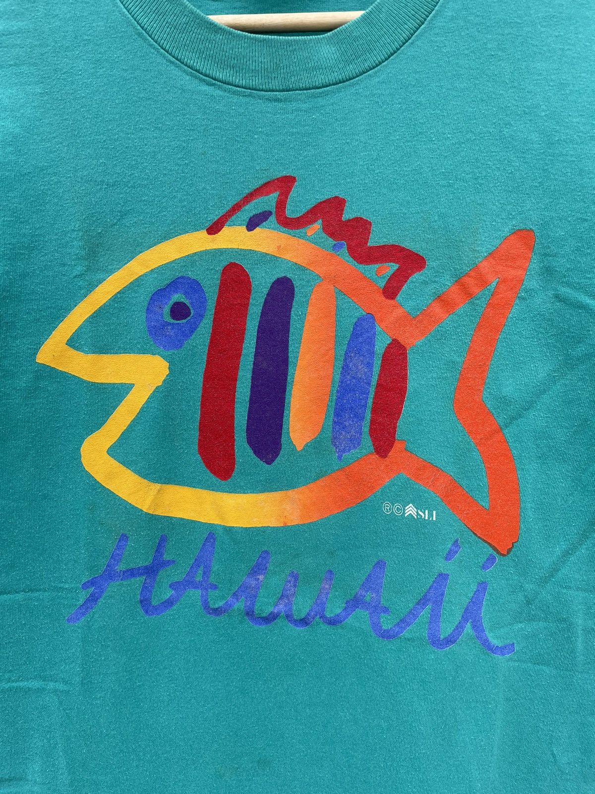 Vintage Vintage Hawaii Fish Printed tshirt Size US S / EU 44-46 / 1 - 2 Thumbnail