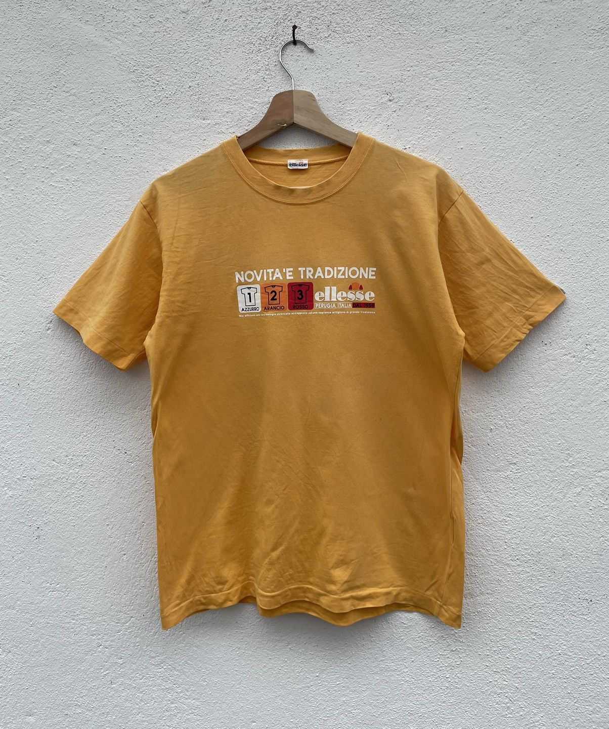 Ellesse Vintage Ellesse tshirt Size US S / EU 44-46 / 1 - 1 Thumbnail